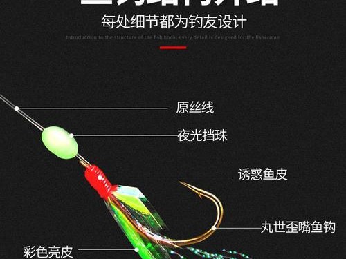 探秘海竿路亚（如何正确绑假饵进行海竿路亚钓鱼？）